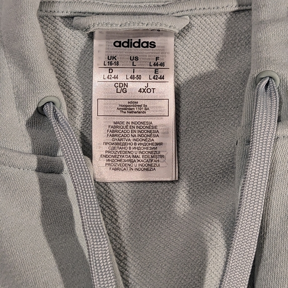 ADIDAS ESSENTIALS HOODED TRACK JACKET - Picture 6 of 11